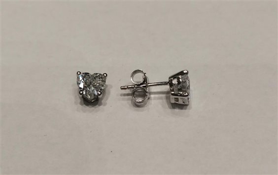 Ohrringe Duezeta Dame in Weißgold Zircone OROBFCUOREPL2ZM7 - OROBFCUOREPL2ZM7